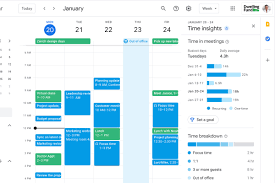 What to know about using Google Calendar’s Time Insights feature