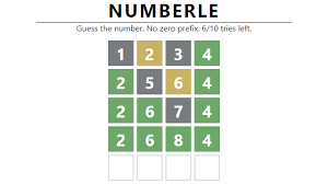 Introducing Numberle, the Wordle for Math Fans