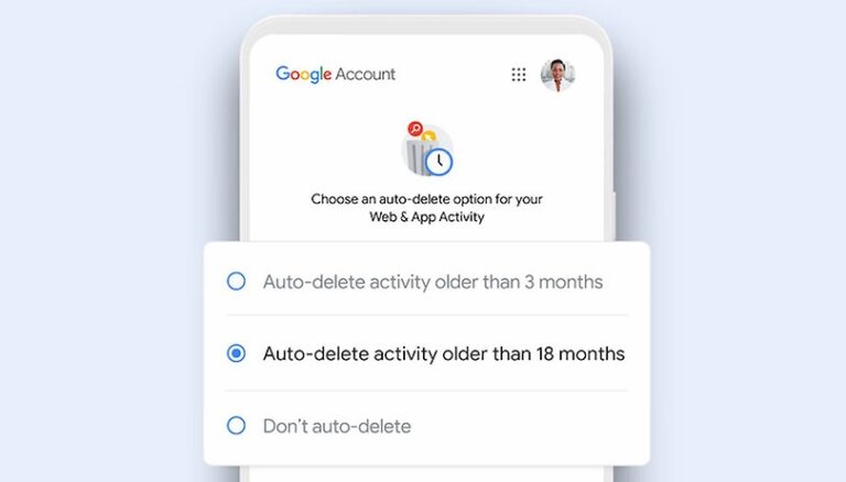 Google will now auto-delete your activity data by default