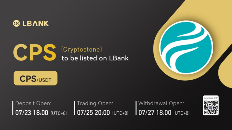 LBank Exchange Will List Cryptostone (CPS) on July 25, 2022