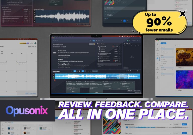 Opusonix Simplifies Remote Mixing Collaboration for Audio Engineers and Producers 1 Opusonix