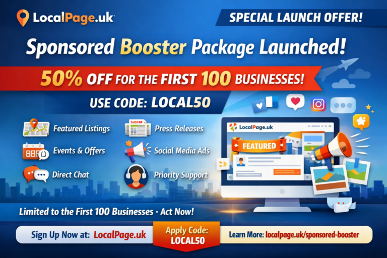 Local Page Launches Sponsored Booster Package with 50% Introductory Offer