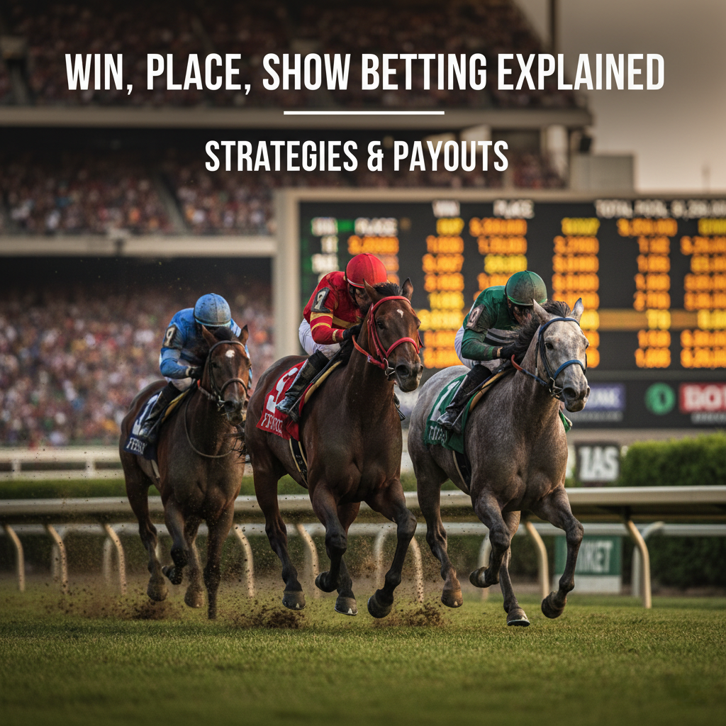 Win, Place, Show Betting Explained: Complete Guide to Horse Racing Wagers, Strategies & Payouts